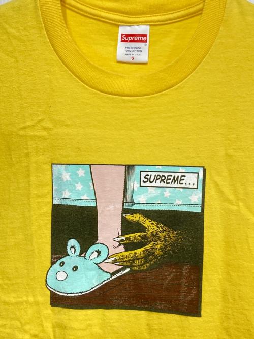 SUPREME（シュプリーム）Supreme (シュプリーム) Bed Tee イエロー サイズ:Sの古着・服飾アイテム