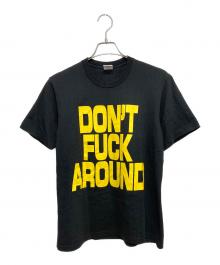 SUPREME（シュプリーム）の古着「Don't Fuck Around Tee」｜ブラック