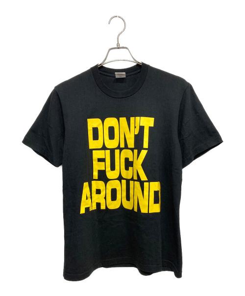 SUPREME（シュプリーム）SUPREME (シュプリーム) Don't Fuck Around Tee ブラック サイズ:Sの古着・服飾アイテム
