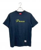 SUPREMEシュプリーム）の古着「Peace S/S Top」｜ネイビー