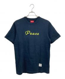 SUPREME（シュプリーム）の古着「Peace S/S Top」｜ネイビー