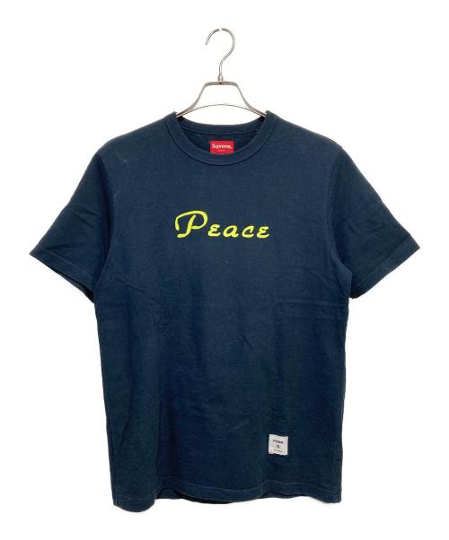 SUPREME（シュプリーム）SUPREME (シュプリーム) Peace S/S Top ネイビー サイズ:Sの古着・服飾アイテム