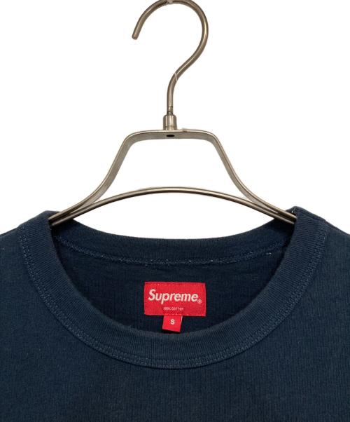 SUPREME（シュプリーム）SUPREME (シュプリーム) Peace S/S Top ネイビー サイズ:Sの古着・服飾アイテム