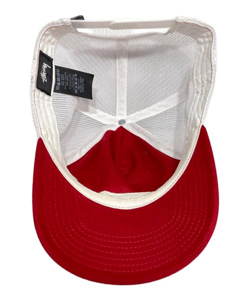 stussy（ステューシー）stussy (ステューシー) TRUCKER 1980 SNAPBACK ホワイトの古着・服飾アイテム