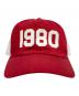 stussy (ステューシー) TRUCKER 1980 SNAPBACK ホワイト：6000円