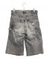 Liberaiders (リベレイダース) DAMAGED DENIM BUGGY SHORTS/リベレイダース ダメージドデニムバギーショーツ グレー サイズ:MEDIUM：15000円