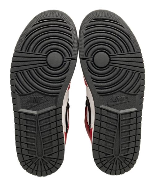 NIKE（ナイキ）NIKE (ナイキ) AIR JORDAN 1 MID レッド×ブラック サイズ:27.0の古着・服飾アイテム