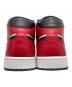 NIKE (ナイキ) AIR JORDAN 1 MID レッド×ブラック サイズ:27.0：7000円