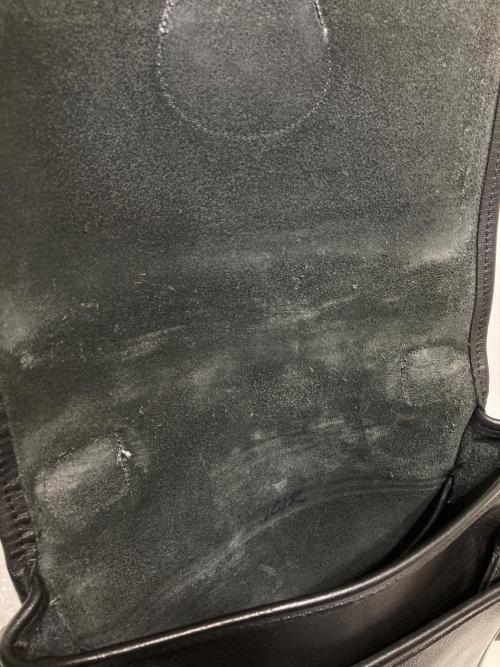 COACH（コーチ）COACH (コーチ) レザーショルダーバッグ ブラックの古着・服飾アイテム