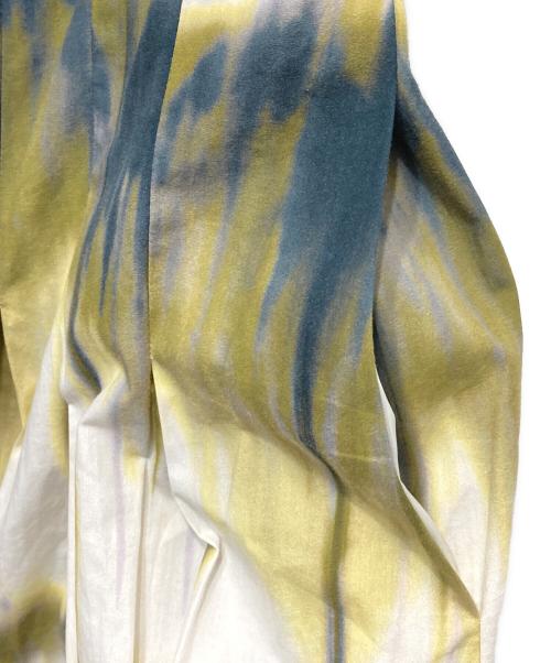 allureville（アルアバイル）allureville (アルアバイル) タイダイプリントワンピース イエロー×ブルー サイズ:1の古着・服飾アイテム