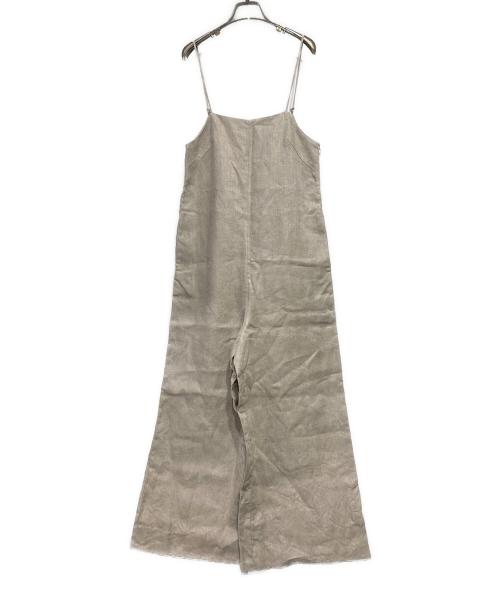 Plage（プラージュ）Plage (プラージュ) french linen オールインワン ベージュ サイズ:36の古着・服飾アイテム