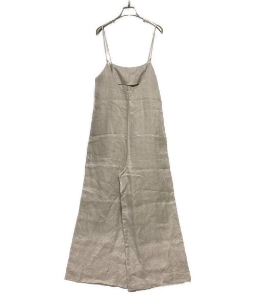 Plage（プラージュ）Plage (プラージュ) french linen オールインワン ベージュ サイズ:36の古着・服飾アイテム