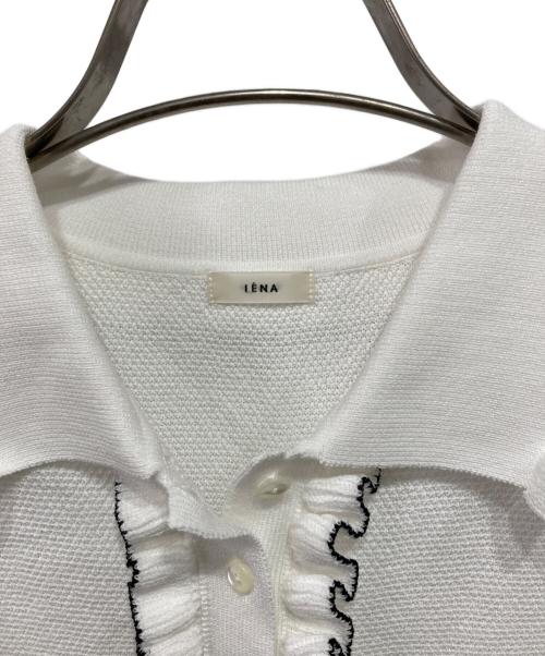 IENA（イエナ）IENA (イエナ) フリルプルオーバー ホワイト サイズ:-の古着・服飾アイテム