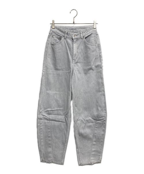 CADUNE（カデュネ）CADUNE (カデュネ) カーヴィーデニムパンツ グレー サイズ:38の古着・服飾アイテム