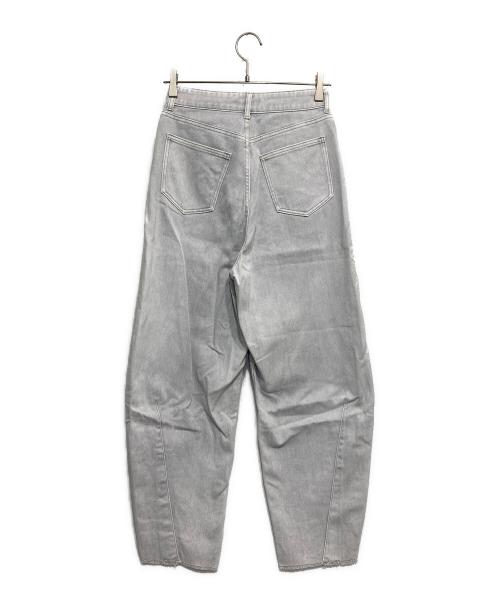 CADUNE（カデュネ）CADUNE (カデュネ) カーヴィーデニムパンツ グレー サイズ:38の古着・服飾アイテム