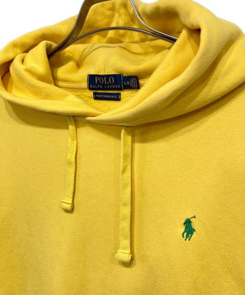POLO RALPH LAUREN（ポロ・ラルフローレン）POLO RALPH LAUREN (ポロ・ラルフローレン) パーカー イエロー サイズ:Lの古着・服飾アイテム