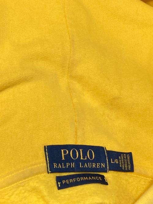 POLO RALPH LAUREN（ポロ・ラルフローレン）POLO RALPH LAUREN (ポロ・ラルフローレン) パーカー イエロー サイズ:Lの古着・服飾アイテム