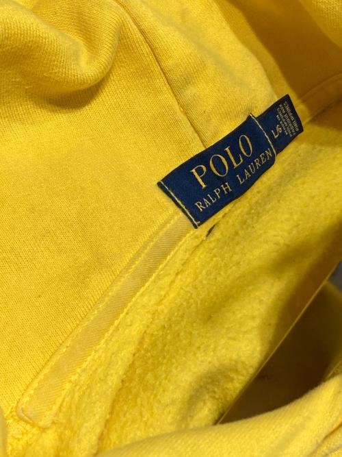 POLO RALPH LAUREN（ポロ・ラルフローレン）POLO RALPH LAUREN (ポロ・ラルフローレン) パーカー イエロー サイズ:Lの古着・服飾アイテム