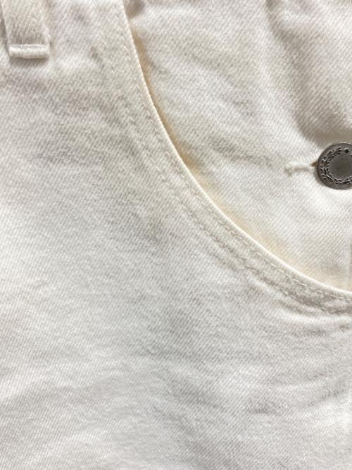 Whim Gazette（ウィムガゼット）Whim Gazette (ウィムガゼット) DENIM ALL IN ONE ホワイト サイズ:Fの古着・服飾アイテム