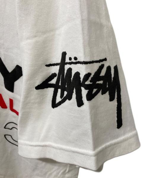 stussy（ステューシー）stussy (ステューシー) CPFM (カクタスプラント フリーマーケット) Cactus Plant Flea Market USA 2019 Tee 'White' ホワイト サイズ:Lの古着・服飾アイテム