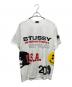 stussy（ステューシー）の古着「Cactus Plant Flea Market USA 2019 Tee 'White'」｜ホワイト