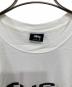 中古・古着 stussy (ステューシー) CPFM (カクタスプラント フリーマーケット) Cactus Plant Flea Market USA 2019 Tee 'White' ホワイト サイズ:L：9000円