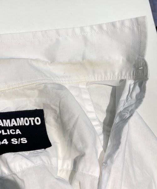 Yohji Yamamoto pour homme（ヨウジヤマモト プールオム）Yohji Yamamoto pour homme (ヨウジヤマモト プールオム) Replica (SS94) Shirt ホワイト サイズ:3の古着・服飾アイテム