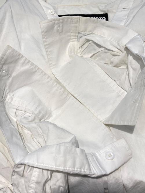 Yohji Yamamoto pour homme（ヨウジヤマモト プールオム）Yohji Yamamoto pour homme (ヨウジヤマモト プールオム) Replica (SS94) Shirt ホワイト サイズ:3の古着・服飾アイテム