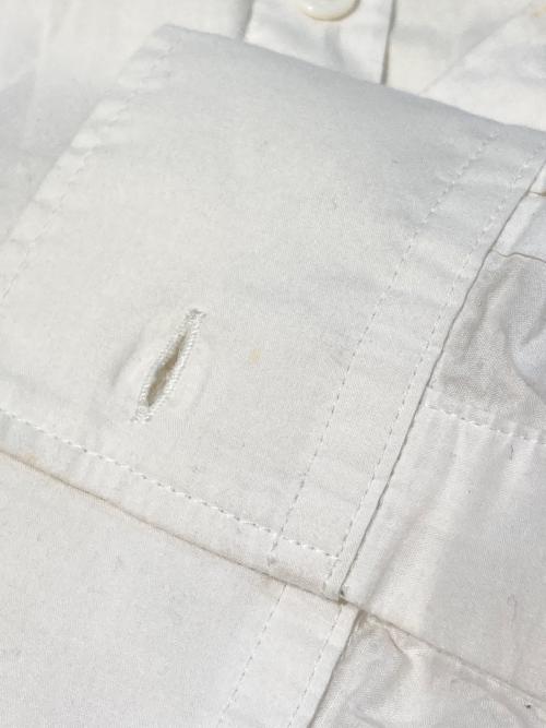 Yohji Yamamoto pour homme（ヨウジヤマモト プールオム）Yohji Yamamoto pour homme (ヨウジヤマモト プールオム) Replica (SS94) Shirt ホワイト サイズ:3の古着・服飾アイテム