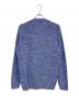 TOMORROW LAND tricot (トゥモローランド トリコ) ギマコットンリネン Vネックカーディガン ブルー サイズ:M：5000円