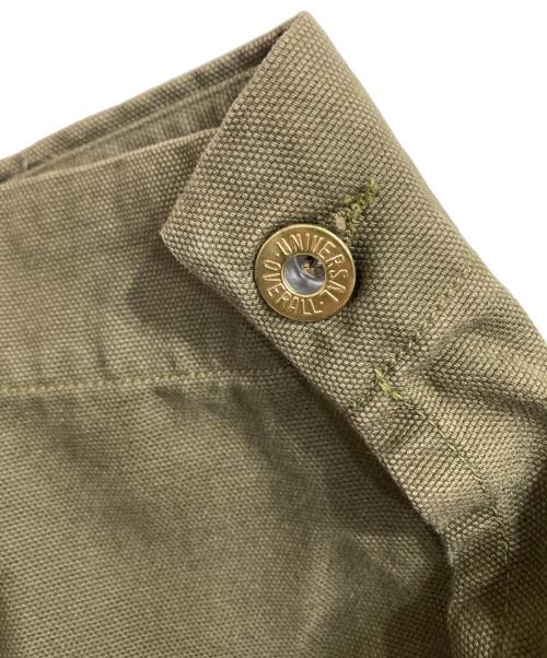 UNIVERSAL OVERALL（ユニバーサルオーバーオール）UNIVERSAL OVERALL (ユニバーサルオーバーオール) CORDURY COLLAR COVERALL グリーン サイズ:Mの古着・服飾アイテム