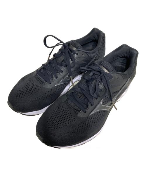 MIZUNO（ミズノ）MIZUNO (ミズノ) ウエーブライダー 23 スーパーワイド ブラック サイズ:27.5cmの古着・服飾アイテム