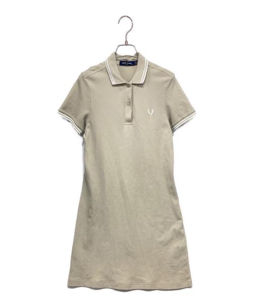 FRED PERRY（フレッドペリー）FRED PERRY (フレッドペリー) ツインティップドドレス ベージュ サイズ:UK10の古着・服飾アイテム
