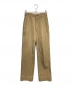 THE SHINZONEザ シンゾーン）の古着「WASHED HIGH WAIST CHINO PANTS」｜ブラウン