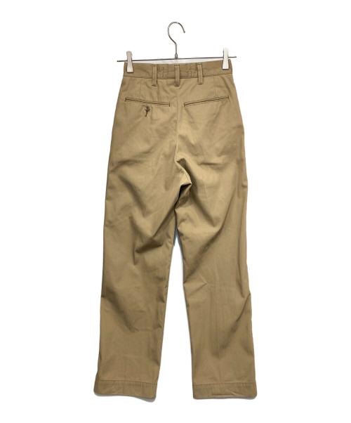 THE SHINZONE（ザ シンゾーン）THE SHINZONE (ザ シンゾーン) WASHED HIGH WAIST CHINO PANTS ブラウン サイズ:P0の古着・服飾アイテム