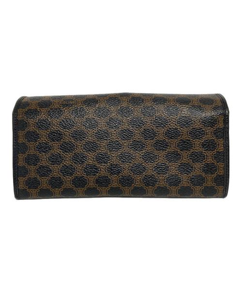 CELINE（セリーヌ）CELINE (セリーヌ) マカダム柄ウォレット ブラウンの古着・服飾アイテム
