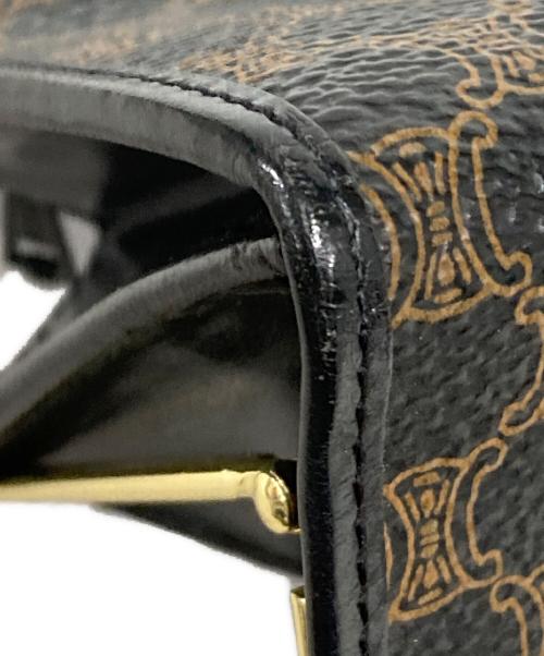 CELINE（セリーヌ）CELINE (セリーヌ) マカダム柄ウォレット ブラウンの古着・服飾アイテム