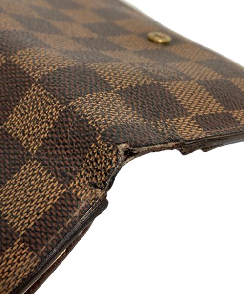 LOUIS VUITTON（ルイ ヴィトン）LOUIS VUITTON (ルイ ヴィトン) 2つ折り財布 ブラウンの古着・服飾アイテム
