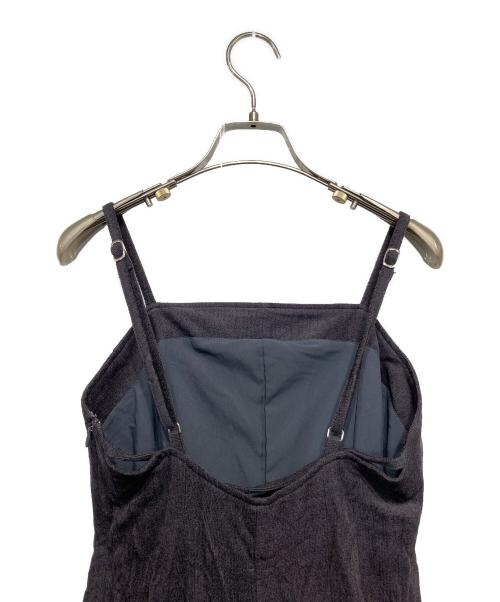 CLANE（クラネ）CLANE (クラネ) ラウンドカット オールインワン/ROUND CUT ALL IN ONE グレー サイズ:１の古着・服飾アイテム