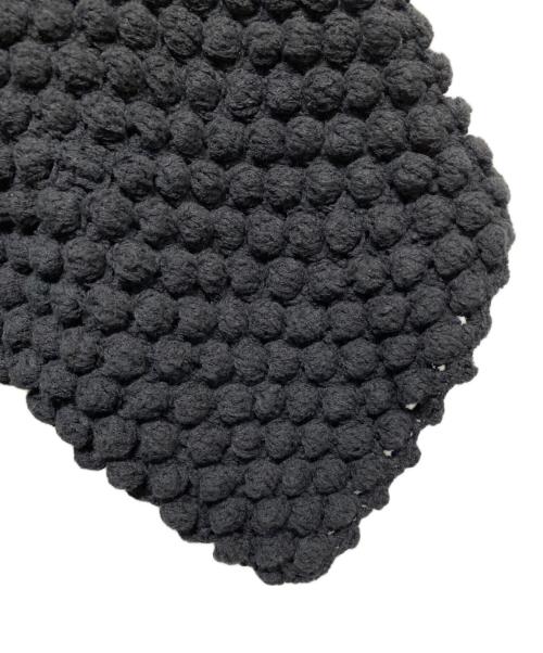 CLANE（クラネ）CLANE (クラネ) スリーディー ハーフスリーブ ニット カーディガン/3D DOT HALF SLEEVE KNIT CARDIGAN ブラック サイズ:２の古着・服飾アイテム