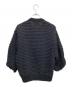 CLANE (クラネ) スリーディー ハーフスリーブ ニット カーディガン/3D DOT HALF SLEEVE KNIT CARDIGAN ブラック サイズ:２：7000円