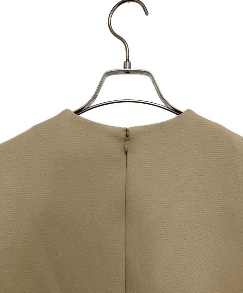 RIM.ARK（リムアーク）RIM.ARK (リムアーク) Tuck sleeve long OP ベージュ サイズ:36の古着・服飾アイテム