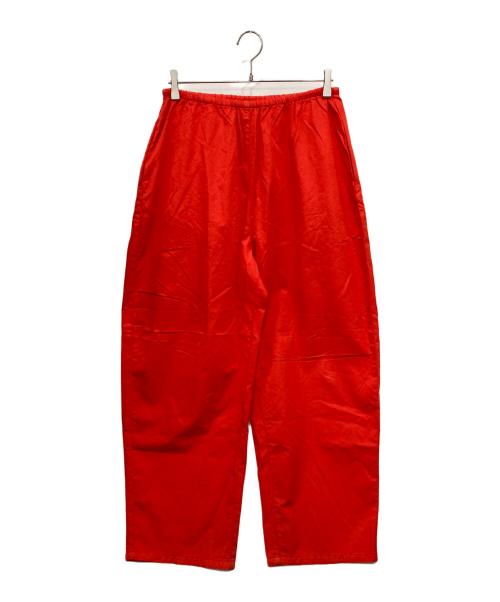 LOEFF（ロエフ）LOEFF (ロエフ) コットンツイルコクーンワイドパンツ オレンジ サイズ:1の古着・服飾アイテム