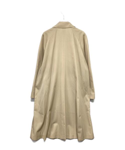 IMPER MEABLE yohji yamamoto（インパァーミィアブル ヨウジヤマモト）IMPER MEABLE yohji yamamoto (インパァーミィアブル ヨウジヤマモト) ステンカラーコート ベージュ サイズ:38の古着・服飾アイテム
