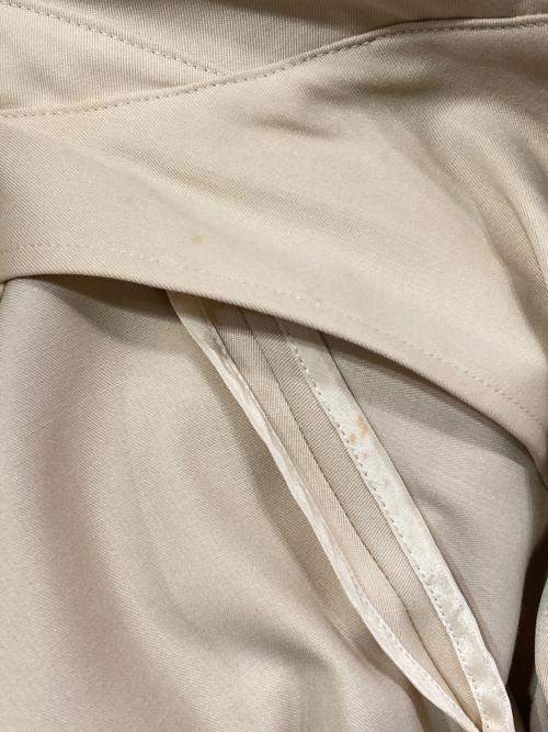 IMPER MEABLE yohji yamamoto（インパァーミィアブル ヨウジヤマモト）IMPER MEABLE yohji yamamoto (インパァーミィアブル ヨウジヤマモト) ステンカラーコート ベージュ サイズ:38の古着・服飾アイテム