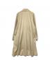 IMPER MEABLE yohji yamamoto (インパァーミィアブル ヨウジヤマモト) ステンカラーコート ベージュ サイズ:38：13000円