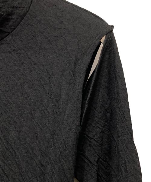 TANAKA（タナカ）TANAKA (タナカ) High-Neck Jersey Top ブラック サイズ:Mの古着・服飾アイテム