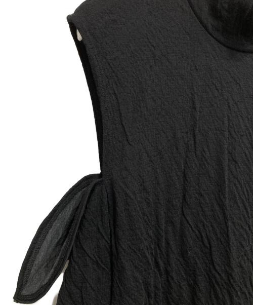 TANAKA（タナカ）TANAKA (タナカ) High-Neck Jersey Top ブラック サイズ:Mの古着・服飾アイテム
