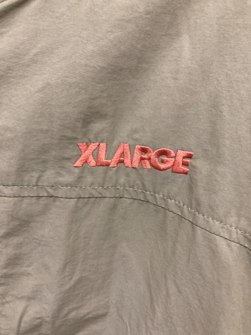 X-LARGE（エクストララージ）X-LARGE (エクストララージ) NYLON HOODED JACKET カーキ サイズ:Ｍの古着・服飾アイテム