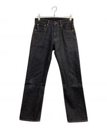 LEVI'S PReMIUM（リーバイス プレミアム）の古着「BLACK 501デニムパンツ」｜ブラック